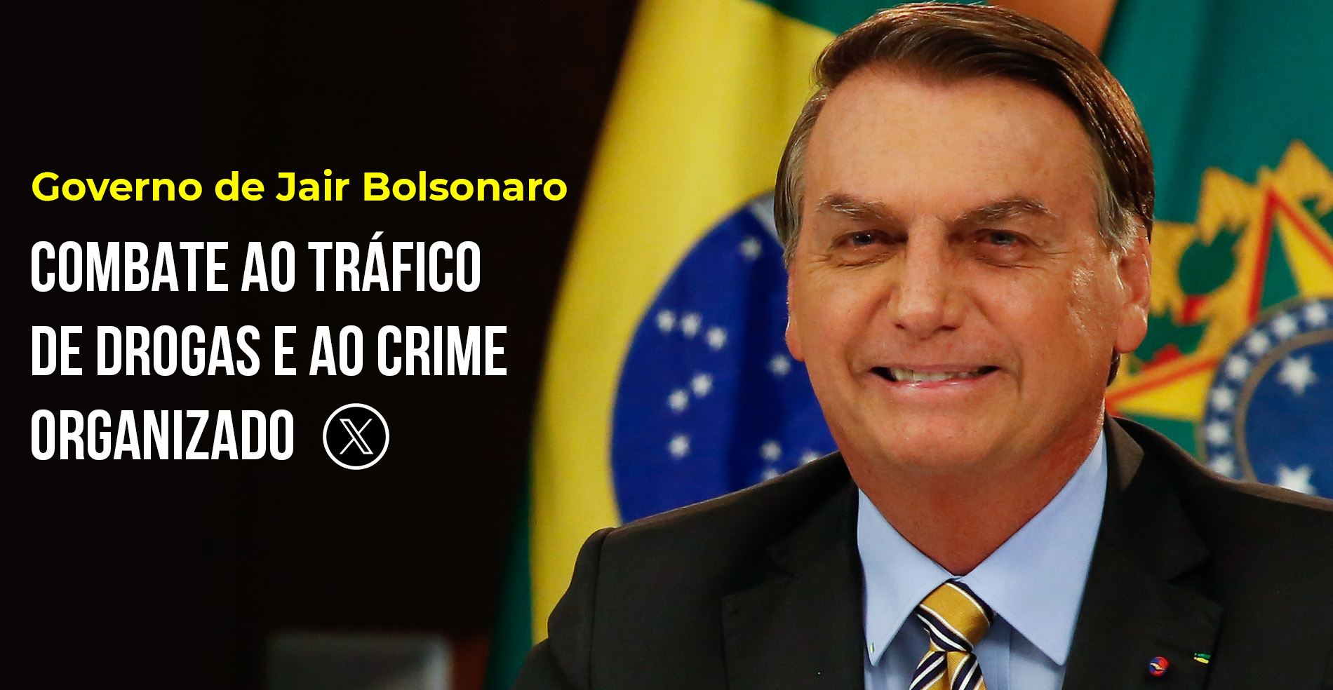 Banner Bolsonaro pelo Brasil