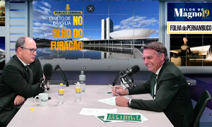Bolsonaro no podcast Direto de Brasília